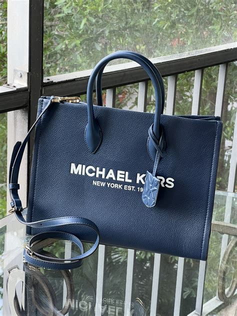 marella tote bag michael kors|Mirella Medium Pebbled Leather Tote Bag .